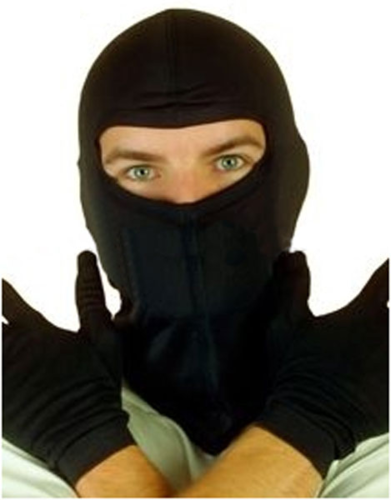 100% Silke helmaske-balaclava