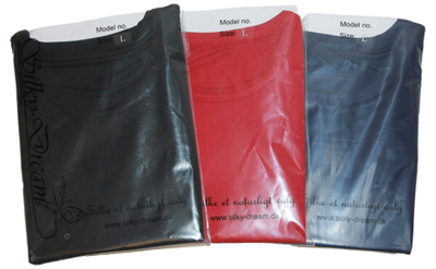 Silke tshirt 160gsm farver