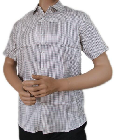 Silke Kortærmet tern, 100% silke