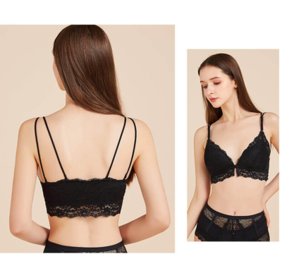 Silke-Blonde BH , 100% Silke