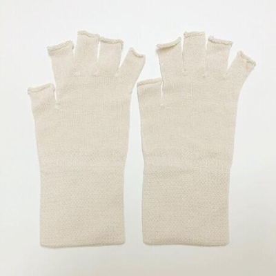 Silke fingerløse handsker