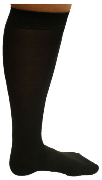 Silke knæ strømper
75% silk 25% spandex