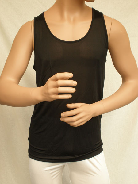 Silke tank top sort
