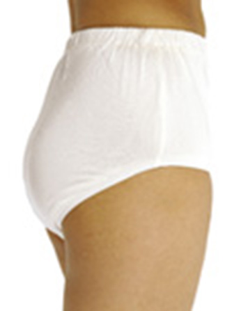 Silke trusser 100% Mulberry silke, hvide