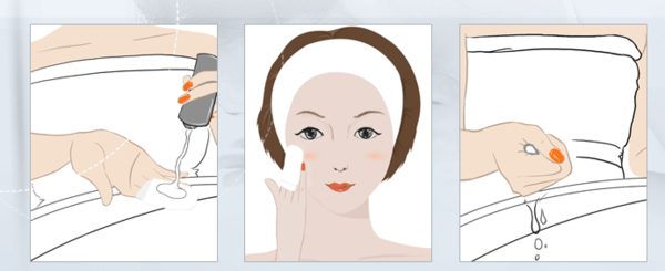 Silke cocoon rense vaskeklud (100% SILK)