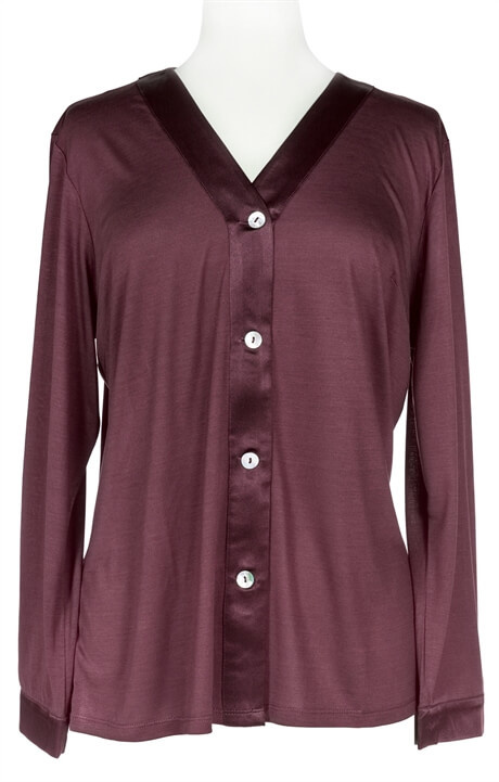 Silke jersey pyjamas, 100% silke