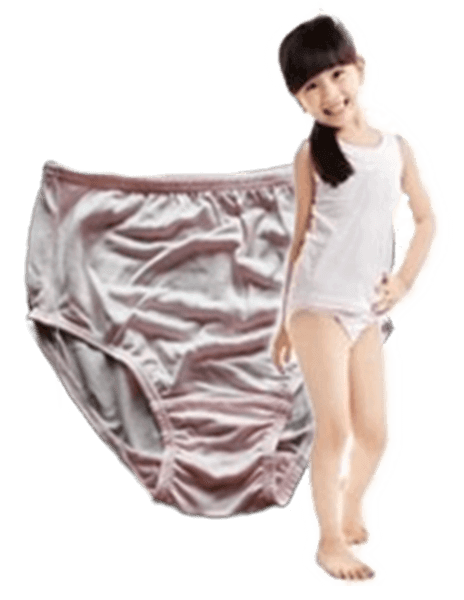 Silke trusser piger, 100% silke