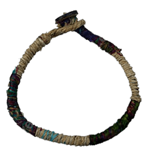 Silke - Hamp Armbånd håndlavet i Nepal