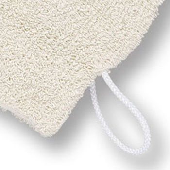 Silke vaskehandske 94% silke