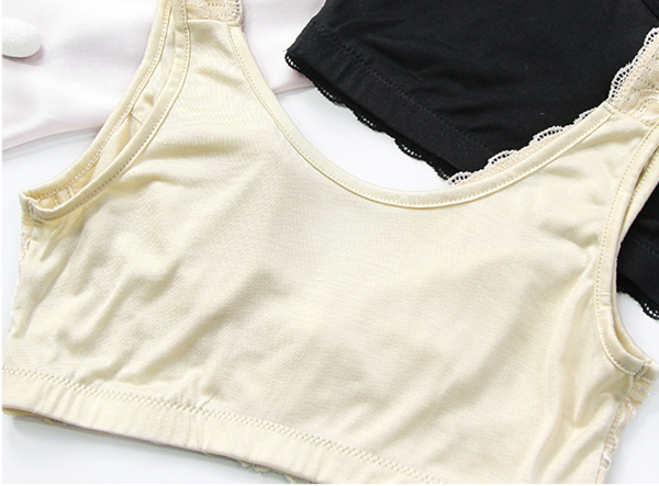 Silke Blonde BH Top, 100% silke