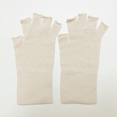 Silke fingerløse handsker