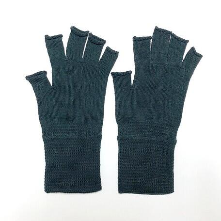 Silke fingerløse handsker