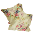 Silkepudebetræk med Sommerblomster i skønne farver, 19momme 100% mulberry silke