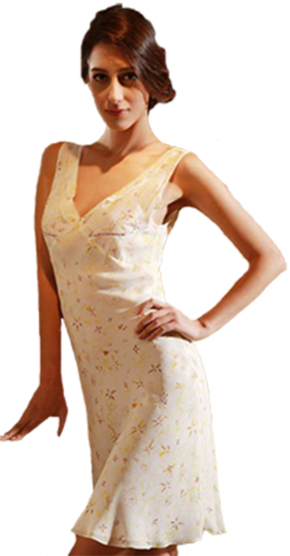 Silke Natkjole Ærmeløs