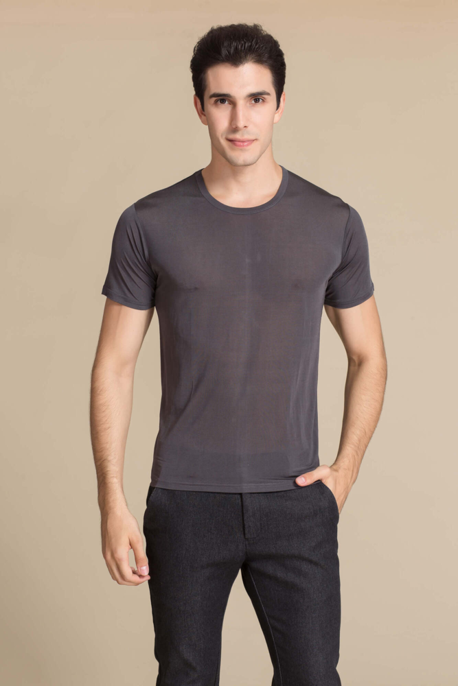 Silke T-Shirt, Graa